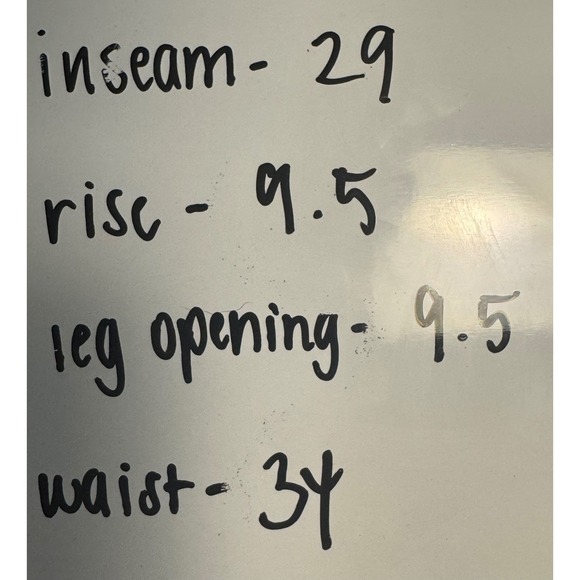 AG Adriano Goldschmied Jeans Women's 32 The Angel Black Wash Bootcut Stretch Y2K - Picture 12 of 12